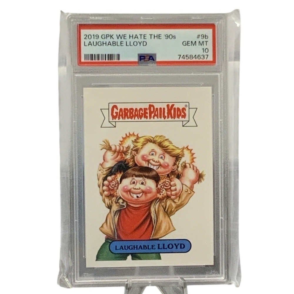 Topps Garbage Pail Kids We Hate‎ the 90s Laughable Lloyd 9b PSA 10 Gem Mint